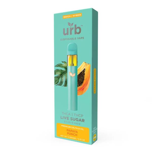 Urb THCA Live Sugar Disposable | 3g